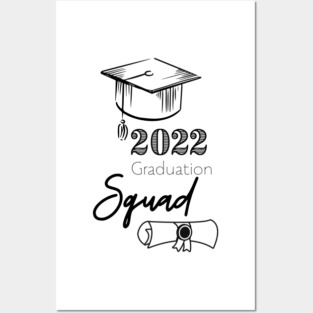 2022 Graduation Squad Wall Art by Totalove